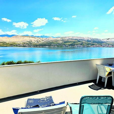 Apartmani Maestral Fabijanic Pag Town Buitenkant foto