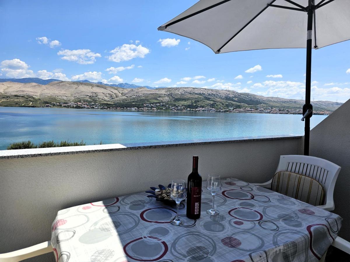Apartmani Maestral Fabijanic Pag Town Buitenkant foto