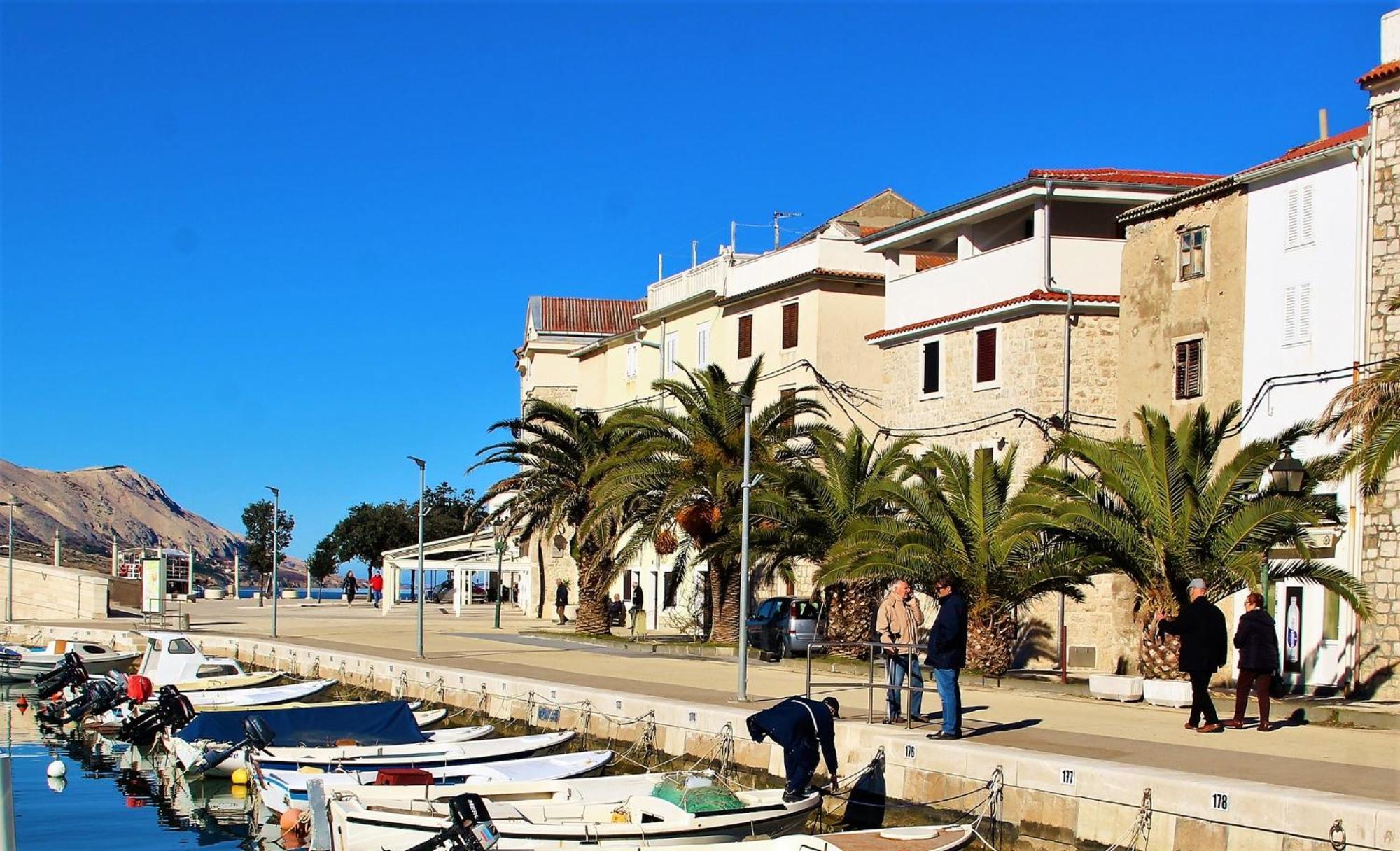 Apartmani Maestral Fabijanic Pag Town Buitenkant foto